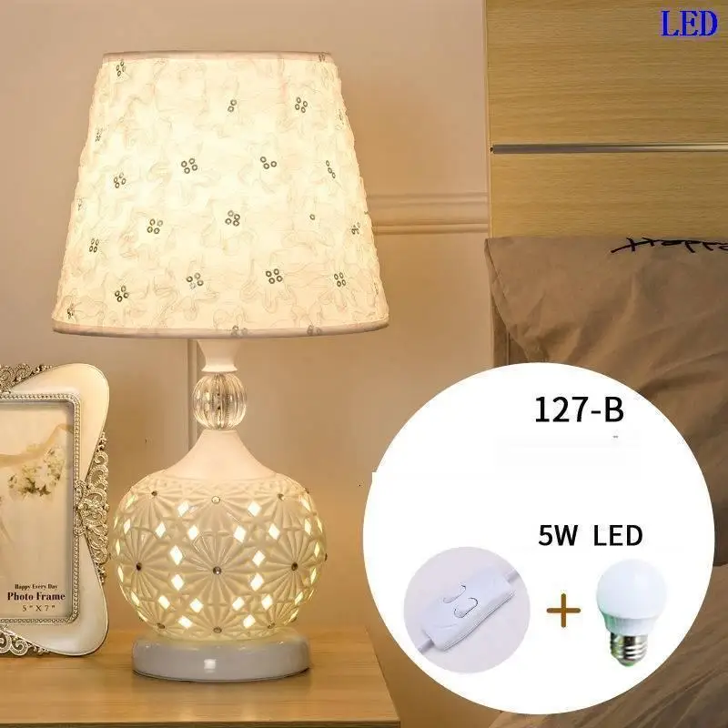 Da Tavolo Noche Noel спальня Свадебная кровать лампа деко Lampara De Mesa El Dormitorio Abajur Para кварто настольная прикроватная лампа