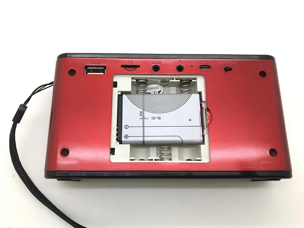 Мини портативное цифровое радио, bluetooth-динамик, u-диск, воспроизведение карт TF, поддержка гарнитуры