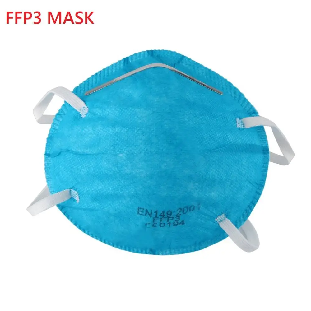 

In Stock!! 10/20PCS FFP3 Mask with Breathing Valve PM2.5 Filter Face Mask N95 Anti-Haze Dust Protective Masks