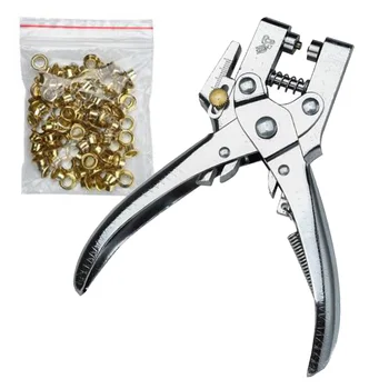 

Offices Eyelet Setter Plier Bunding Multi functional Heavy Duty Steel Punch