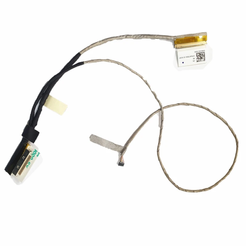 Laptop Display Cable Video screen Flex for ASUS X201E X201L X201S X202E Q200E S200E LCD LED LVDS DD0EX2LC030