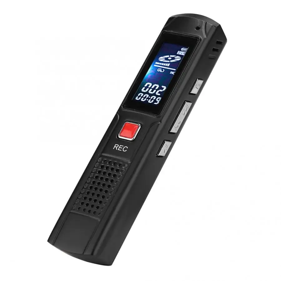 8G запись MP3-плеер HD шумоподавление 350 мАч Батарея цифровой диктофон MP3/WAV/WMA формат музыки