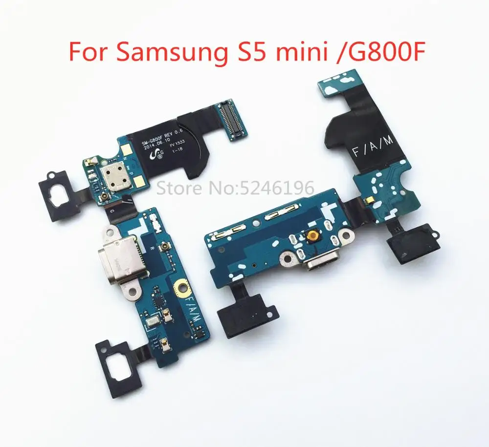 Для samsung Galaxy S5 mini G800F usb разъем для зарядки док-станция порт аудио разъем для наушников гибкий кабель