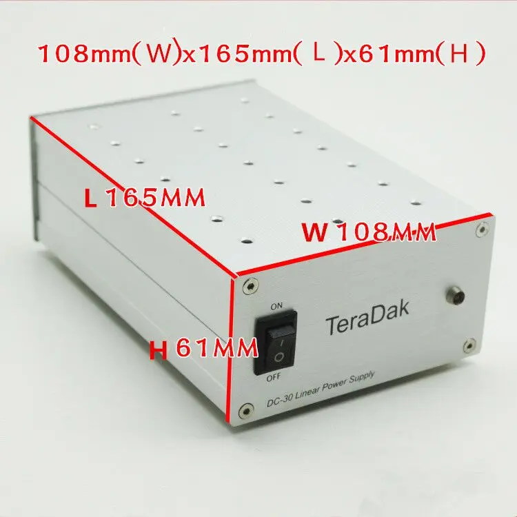 Teradak DC12V 2A для V90-DAC Hi-Fi Линейный источник питания