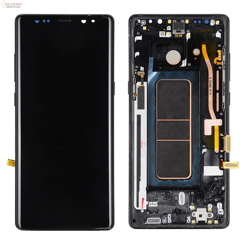 Catteny для samsung Note 8 экран Lcd N9500 дисплей с кодирующий преобразователь сенсорного экрана в сборе 6,3 дюймов N950F N950FD N950W дисплей