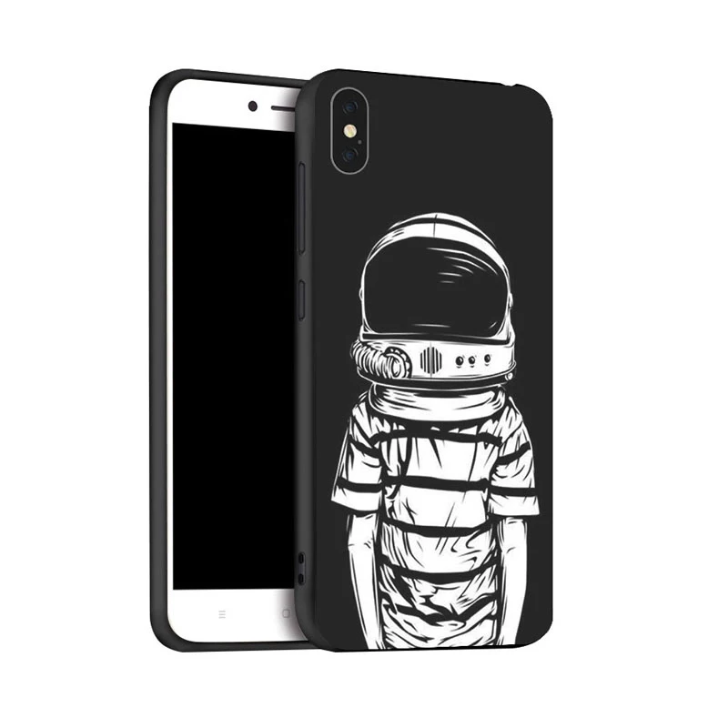 Hitam Telepon Untuk Xiaomi Mi Redmi 6 PRO A2 Lite Note 7 K20 9T 7A 8 8T K30 Ponsel Housing Bag Cover Shell