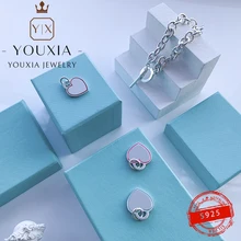 

A House 1:1 925 Sterling Silver Custom Pig Nose Sterling Silver Bracelet Men And Women Couple Gifts Luxury Personalized Jewelry