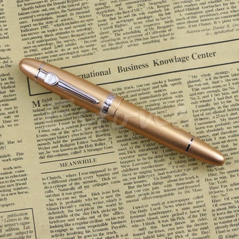 

Deluxe Steel Jinhao 159 Blue And Silver Trim Medium Nib Smooth Fountain Pen