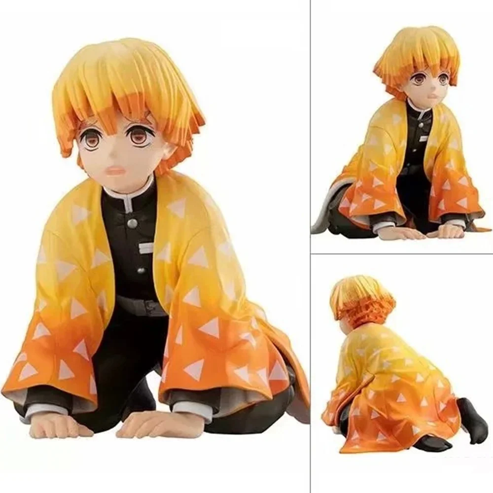 Anime Figures Demon Slayer Zenitsu GEM Toys Kimetsu no Yaiba Nezuko Demonic Action Figurine Model Collection Doll Figma Juguetes