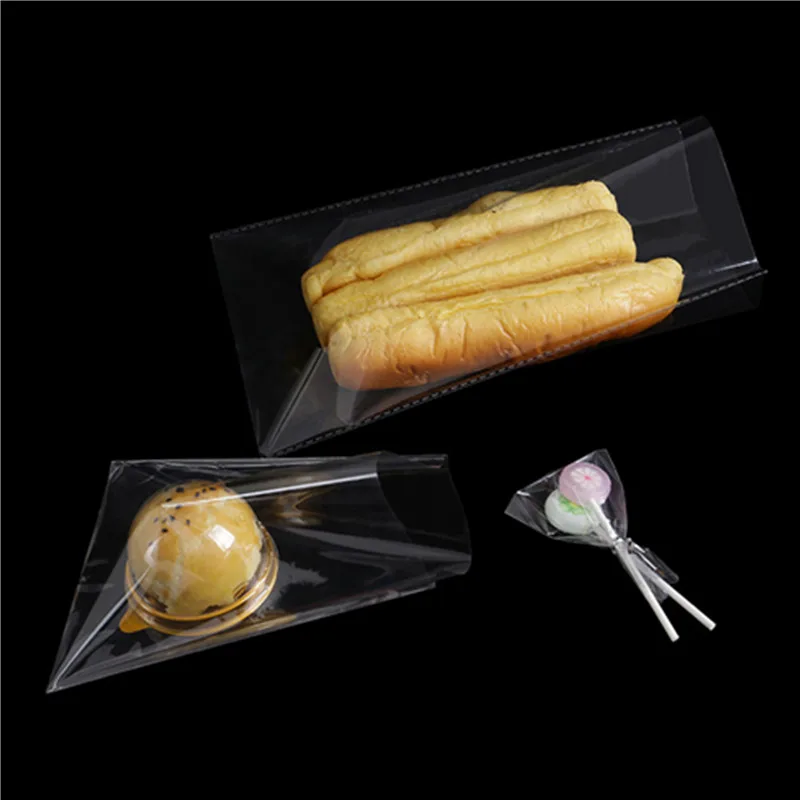 100pcs 10X15CM Transparent Cellophane Bag Opp Plastic Bags for Candy Lollipop Cookie Baking Packaging Wedding Party Gifts Favors 4