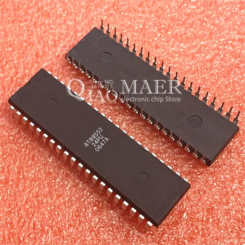 10 шт./лот AT89S52 AT89S52-24PU AT89S52-24 DIP40 AT89S52-24PC AT89S52-24PI 89S52 MCU 8BIT 8KB флэш-40DIP | Электронные