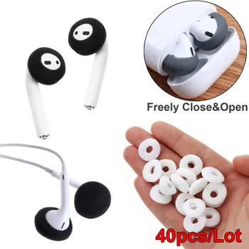

Earphone Tips Cover Replacement Soft Earphone Foam Cover Sponge Ear Pad Case Headphone Anti Slip Protective For Airpods Earpods
