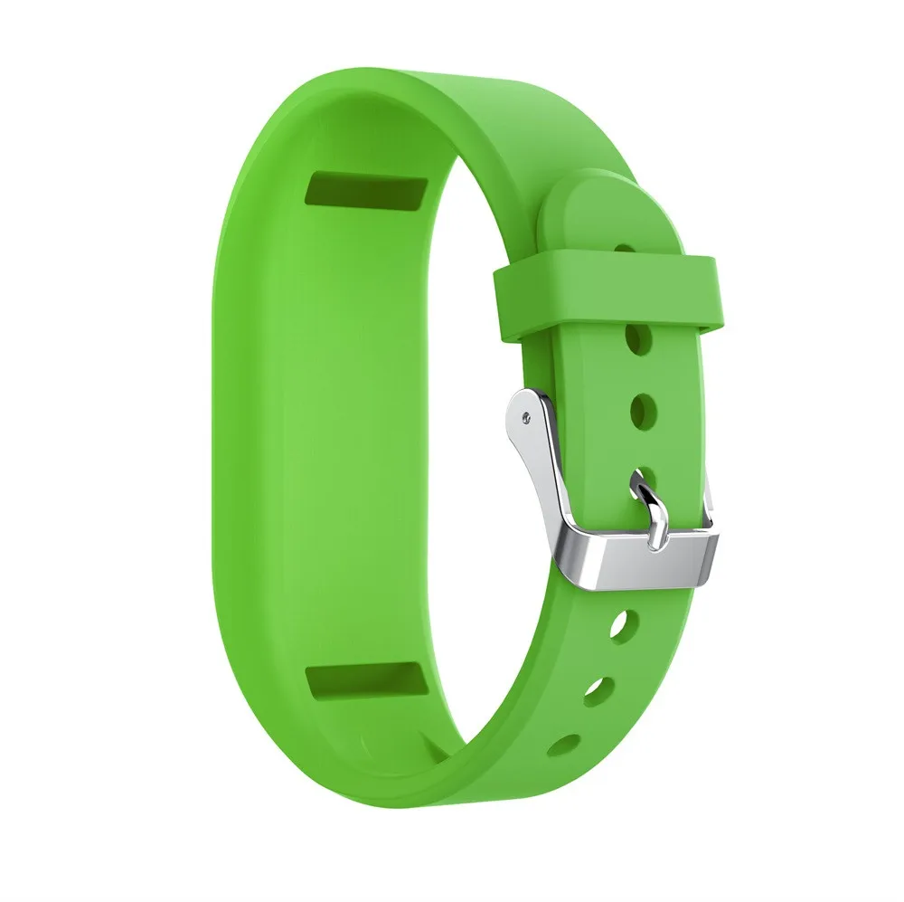 Pulseira de силиконовый ремешок для часов для Garmin Vivofit Banda 3 заменитель для часов - Цвет: Light Green