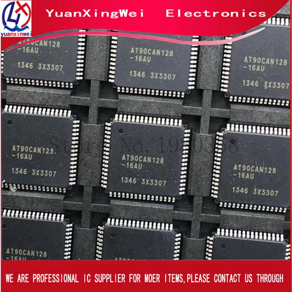 

3PCS/LOT AT90CAN128-16AU AT90CAN128 QFP original IC