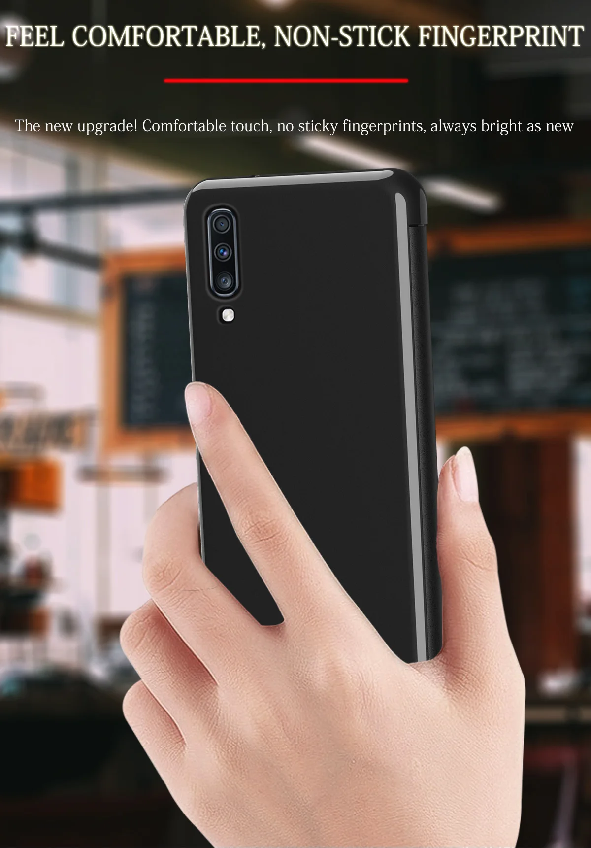 Умный флип чехол для samsung Galaxy A20 A30 A50 A70 A8S A7 A9 S7 край S8 S9 S10 Plus Note 8 9 Роскошный чехол