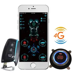 Смартфон gsm Автомобильный gps сигнализация с Интернет в реальном времени gps функцию отслеживания Дистанционное включение выключение