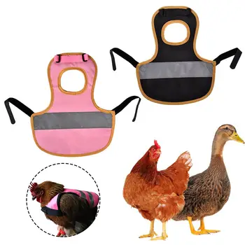 

Pet Reflective Vest Chicken Clothes Poultry Hen Saddle Apron Feather Protection Holder For Chicken And Duck