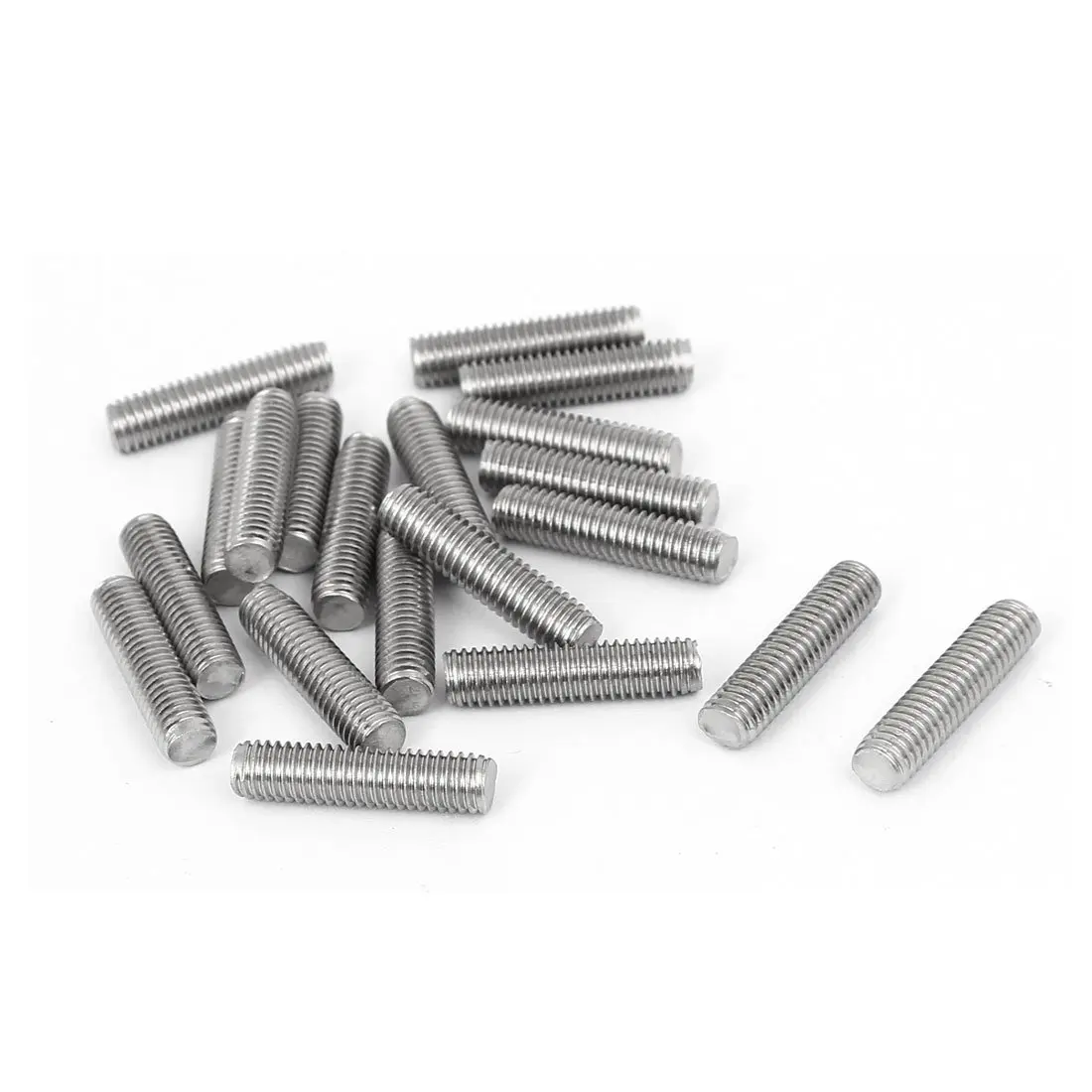 

M5 x 20mm 304 Stainless Steel Fully Threaded Rod Bar Studs Fastener 20 Pcs