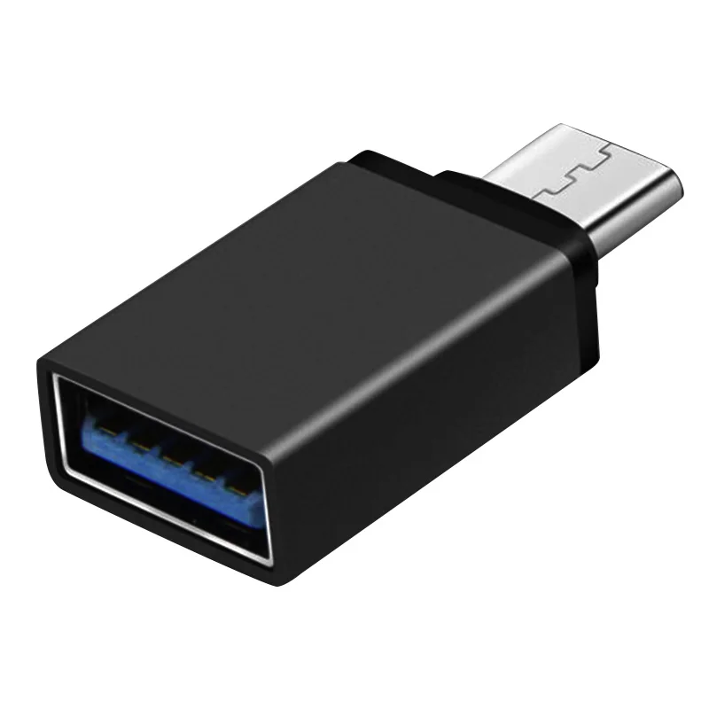 Mini type-C к USB 3,0 адаптер из алюминиевого сплава OTG конвертер для всех тип-c мобильных телефонов планшетных ПК HSJ-19