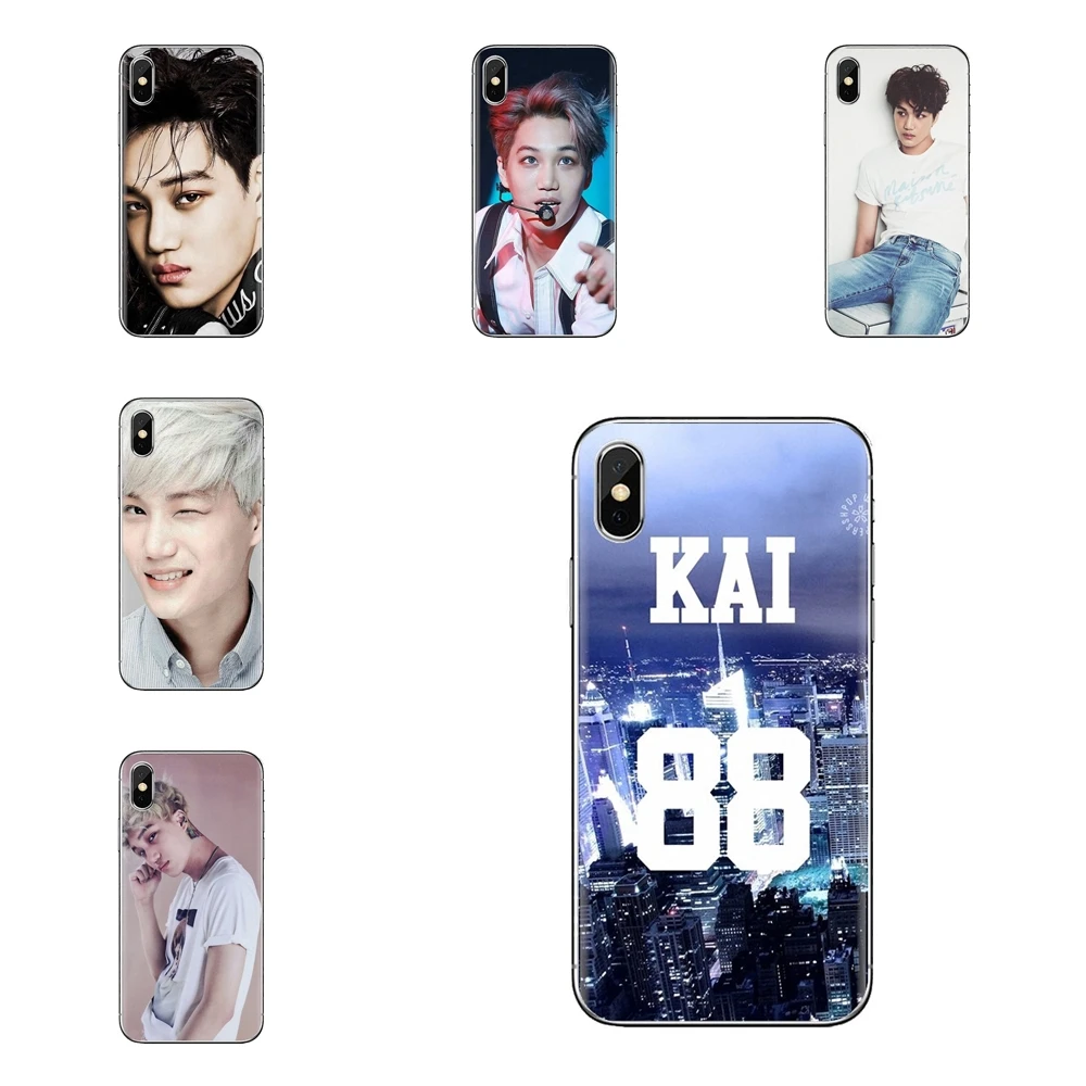 Для samsung Galaxy S2 S3 S4 S5 MINI S6 S7 edge S8 S9 Plus Note 2 3 4 5 8 Coque Fundas чехол для телефона Kai Kim Jong In Exo Kpop