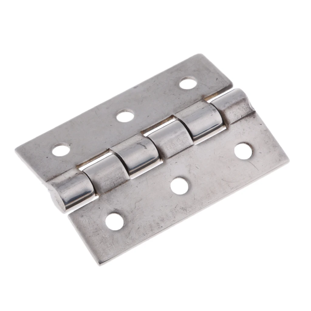 Marine Boat Stainless Steel 316 Polished Cabinet Deck Door Hinge 60 x 42mm