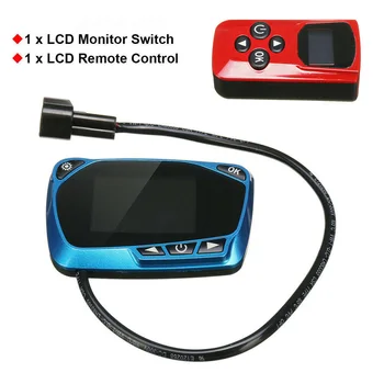 

12V 24V Timing Monitor Install Remote Control LCD Display Plateau Adaptive Parking Heater Controller Set Accessories