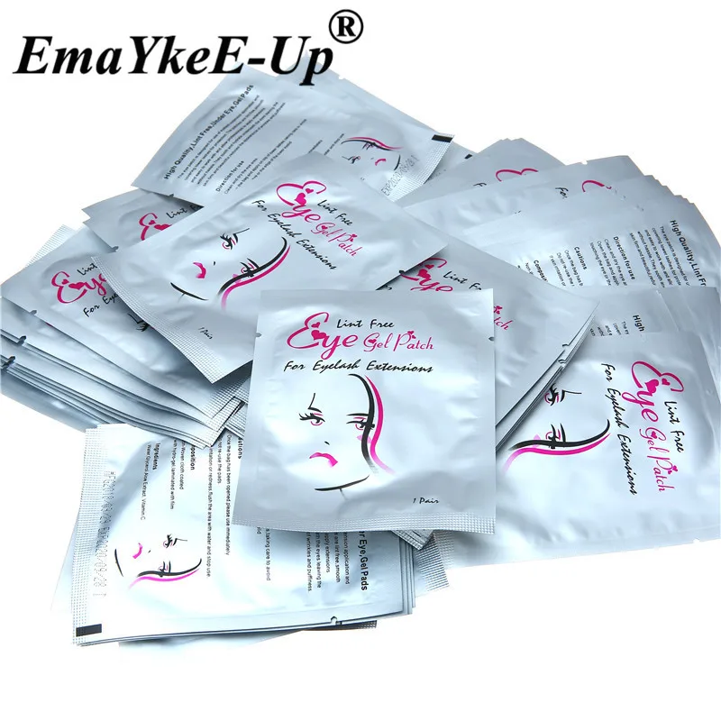 50pair Eye Pads Lashes Extension Pads Under Eye Lash Grafting Hydrating Eye Tips Sticker Wraps Beauty Make Up Tools              (10)