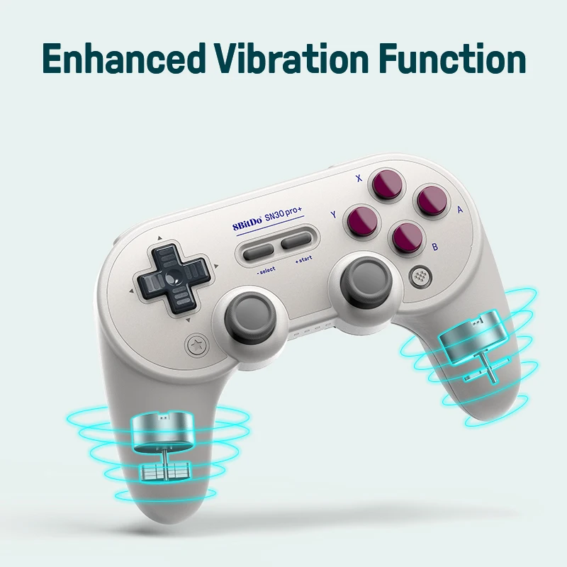 SN30  ÷  8BitDo SN30  +   е Ʈѷ,  ȵ̵ os ٵ ġ  ̽ƽ 