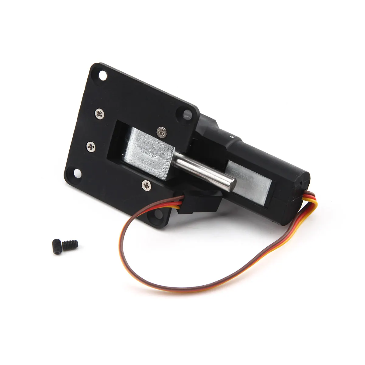1Pc  PZ-15091SM Servoless Retract Quad Electric Retractable Large Landing Gears with Metal Turning Block and 5.0 mm axle