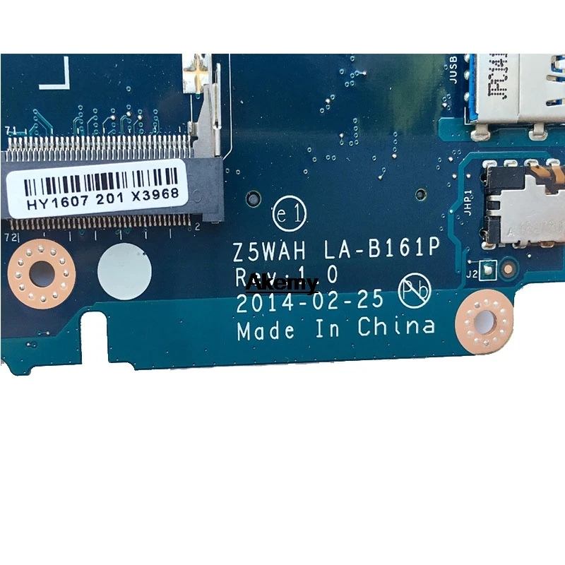 LA-B161P материнская плата для ноутбука ACER Aspire E5-571P E5-571 E5-531 E5-571G материнская плата Z5WAH LA-B161P I7-4500U Тесты