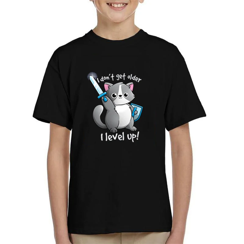 Hot Print Boy T Shirt Summer Tshirt White Black Animal Toddler Short Sleeve Tops Clothes Baby Boys Girls for Teen Camisetas