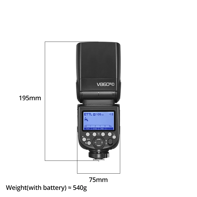 Godox V860III V860III-C V860III-N V860III-S Speedlite Camera Flash TTL HSS Flash for Canon Sony Nikon Fuji Olympus Pentax Camera 2