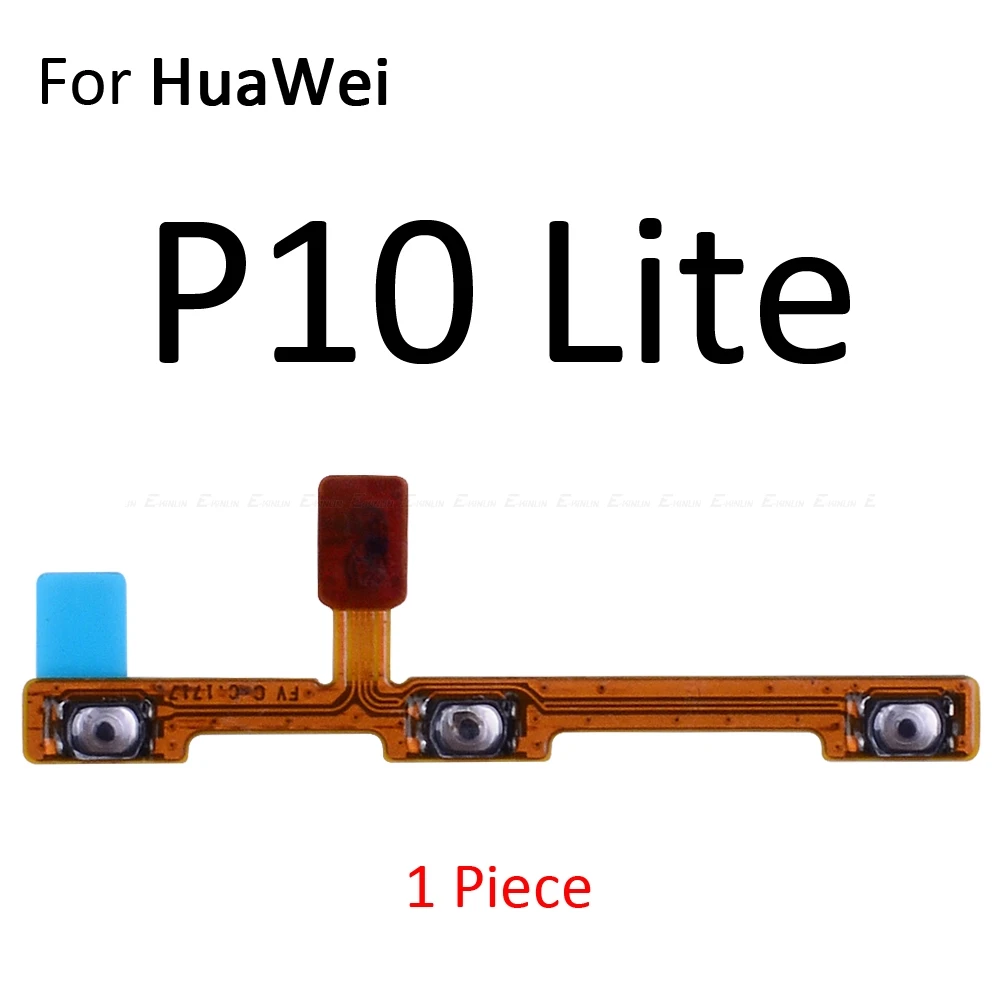 Новая кнопка включения и выключения питания переключатель громкости клавиша управления гибкий кабель лента для HuaWei P30 P20 Pro P10 P9 Plus Mini P8 Lite - Цвет: For P10 Lite
