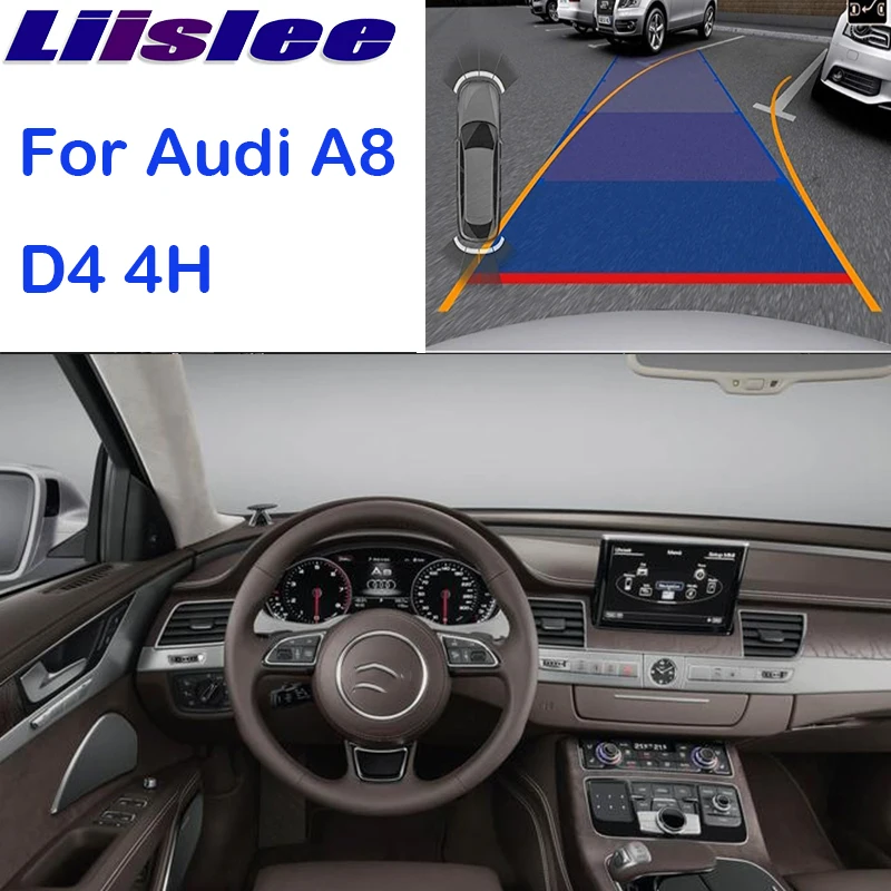 Liislee Reversing Camera Interface Backup Original Monitor Upgrade For MMI System For Audi A8 D4 4H1