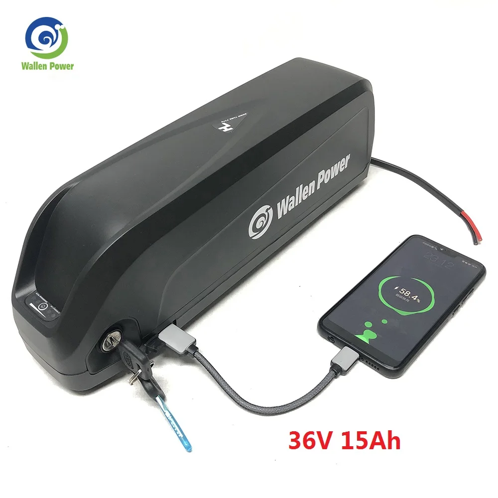 36V 15Ah 36 вольт Батареи akku Электрический велосипед литиевая батарея 36V 10Ah 15Ah ebike батарея для 500W Ebike комплект - Цвет: 36V 15Ah