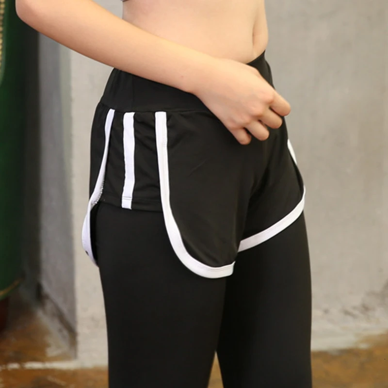 RealLion Sports Yoga Pants Women Fitness Trousers Soft Gentle Elastic Fabric Exercise Summer Breathable Form-fitting Pants (3)