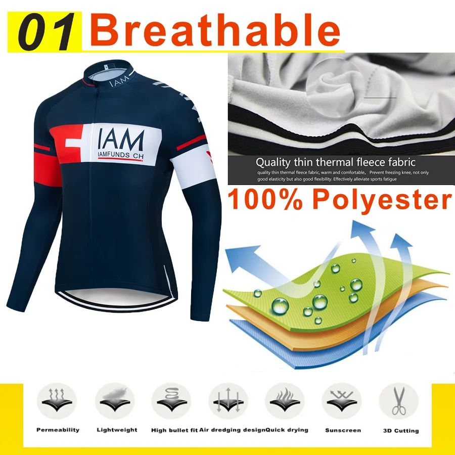 Ropa ciclismo теплый зима Термальность флис велосипедная одежда Для Мужчин's Велоспорт Джерси костюм для прогулок верховой езды на велосипеде, MTB Костюмы комбинезон, комплект