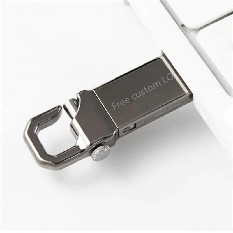 USB флеш-накопитель 64 ГБ металлическая Флешка USB флешка 2,0 32 ГБ флеш-карта памяти, Флеш накопитель 8 ГБ 16 ГБ 32 ГБ USB подарок бесплатный логотип на заказ