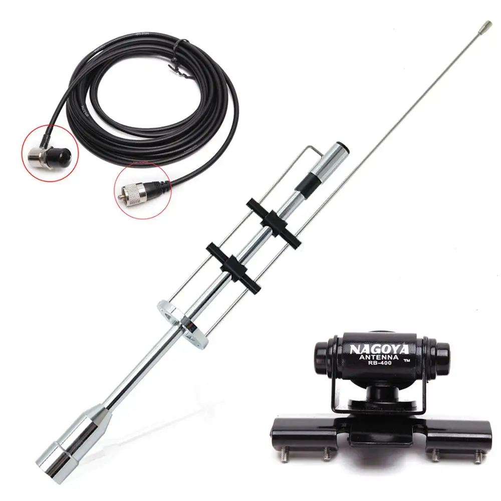 Antenna A Frusta UHF 460 MHz Staccabile, Due Parti, Connettore PL259, Banda Singola, LINCHO