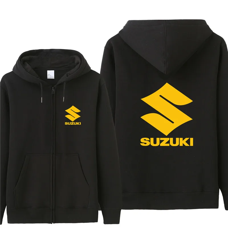 as picture Осень мотоцикл Suzuki толстовки для мужчин модное пальто флисовый пуловер унисекс мужская одежда - Цвет: as picture