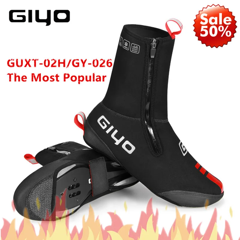 Cycling Boot Covers Mtb Shoe Covers Winter Warm Thermal Neoprene Overshoes Waterproof Toe