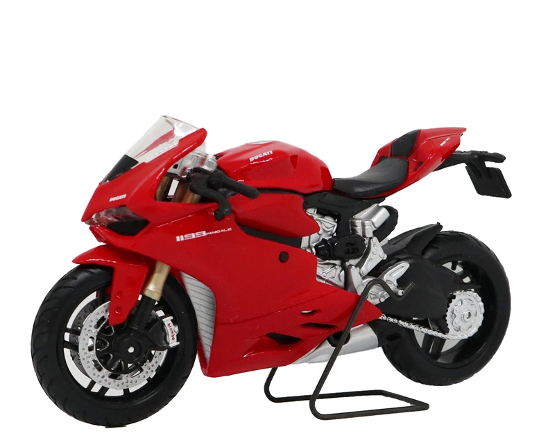 Maisto 1:18 Ducati 1199 Hypermotard 1098S скремблер supersport s 848 Monster 1200S Deacast мотоцикл уличный велосипед - Цвет: 1199 Panigale NO BOX