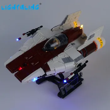 

Lightaling Led Light Kit For Star War A-wing Star fighter Toys Building Blocks Compatible With 75275 ( Lighting Set Only )