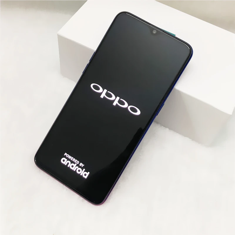 Стоковый Oppo K1 LTE 4G мобильный телефон Snapdragon660 Android 6," ips экран отпечатков пальцев 2340X1080 Octa Core 6G ram 64G rom 25.0MP