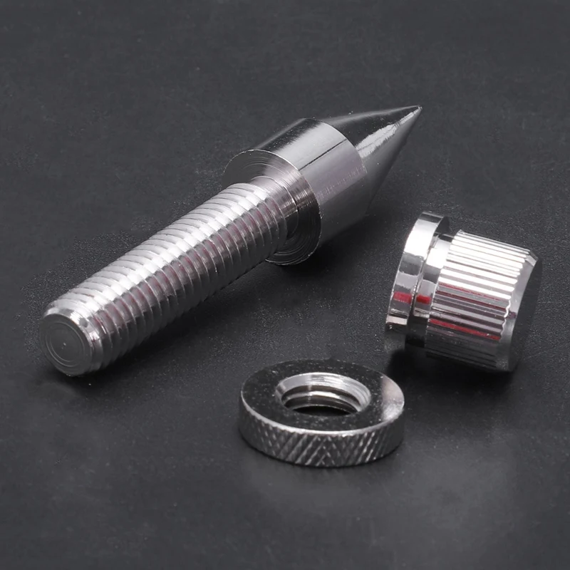 4 Pcs Speaker Spike Isolation Spikes Stand Foot Hifi Speaker Shockproof Cone Base Pads