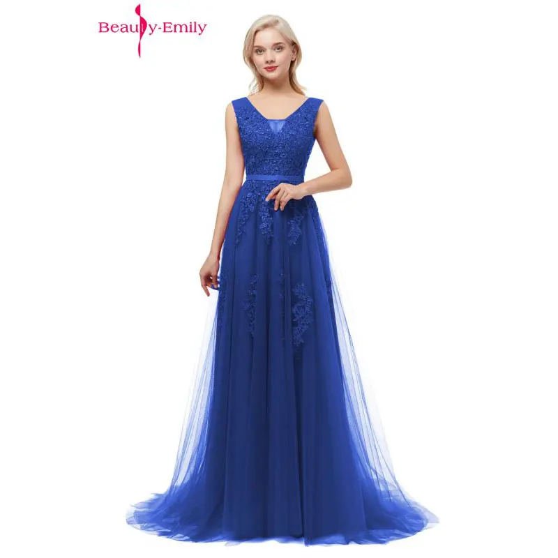 Beauty Emily Robe De Soiree кружевные сексуальные длинные вечерние платья с открытой спиной элегантные вечерние платья в пол