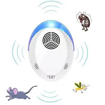 

New Ultrasonic Household Insect Repellent Pest Repeller Silent Operation Low Power Consumption Wide Coverage 1/2/4/6 pcs