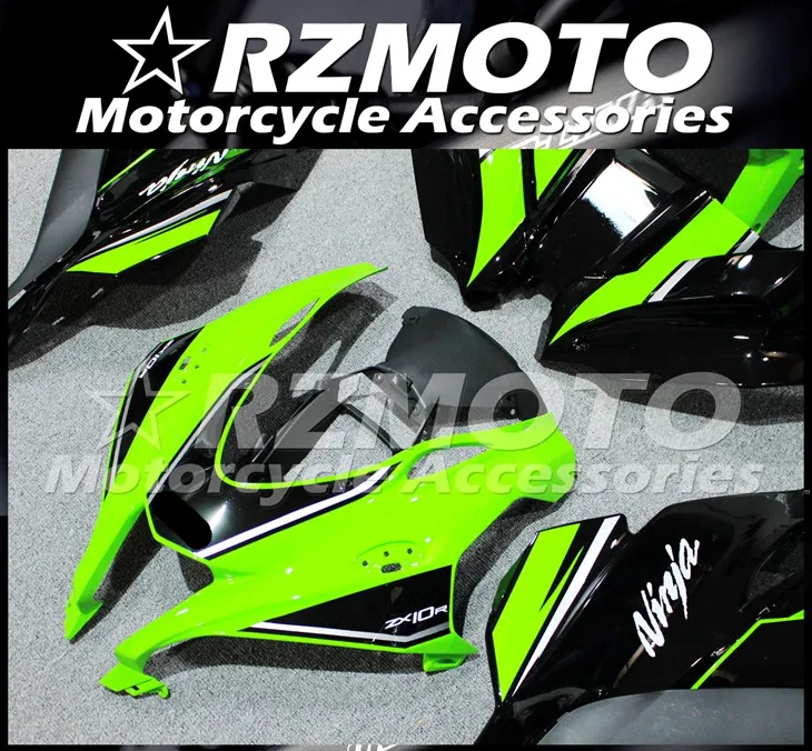ABS мотоцикл обтекатель комплект для KAWASAKI ZX-10R- год кузов литьевая форма Магазин № 2293