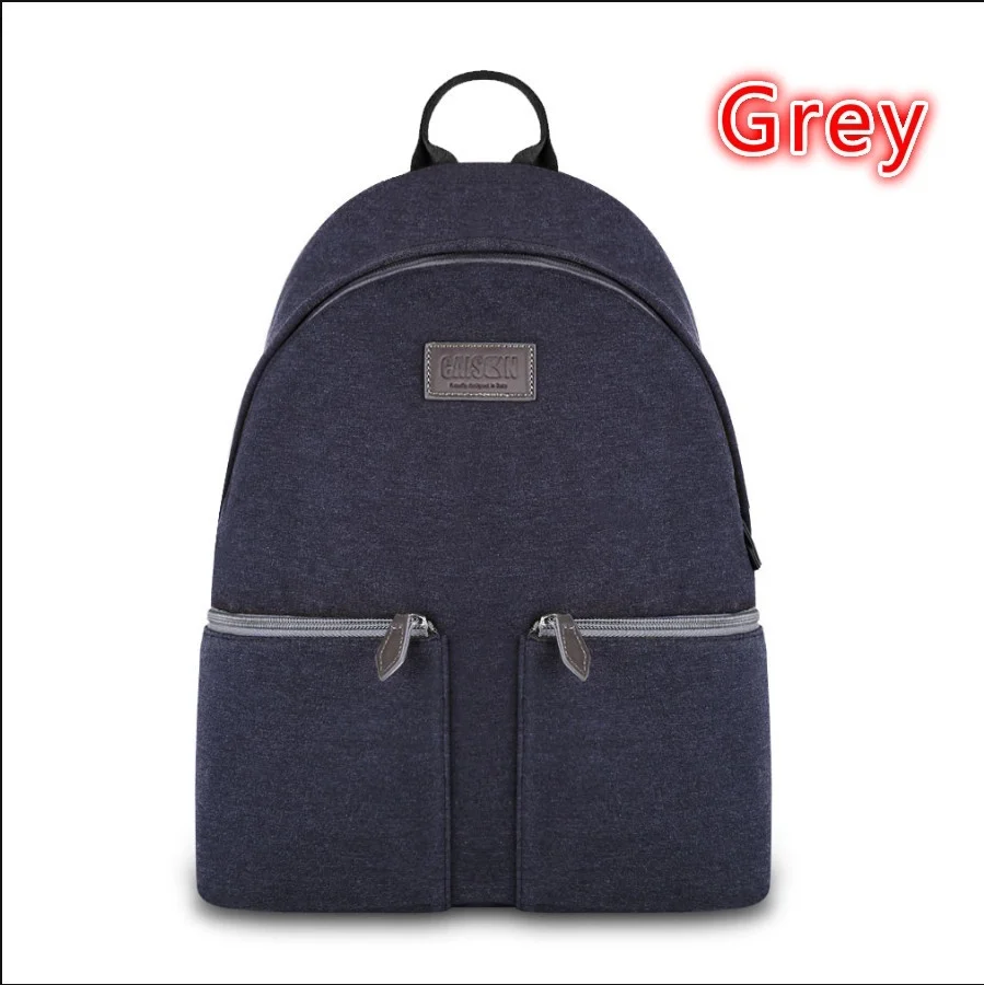 13 дюймов Сумка для ноутбука рюкзак для подростков Мужской школьная Колледж сумка для ноутбука Легкий Рюкзак Школьная Сумка школьный рюкзак - Цвет: grey