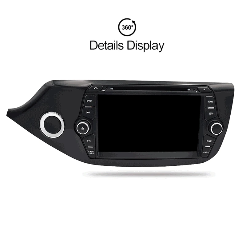 Clearance Android 9.0 Car DVD player 2 Din Auto Radio For Kia Ceed 2013 2014 2015 2016 GPS Navigation Multimedia Audio Video BT head unit 7